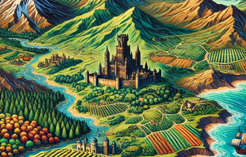 Geografia Westeros: Jak krajobraz kształtuje życie w Siedmiu Królestwach?